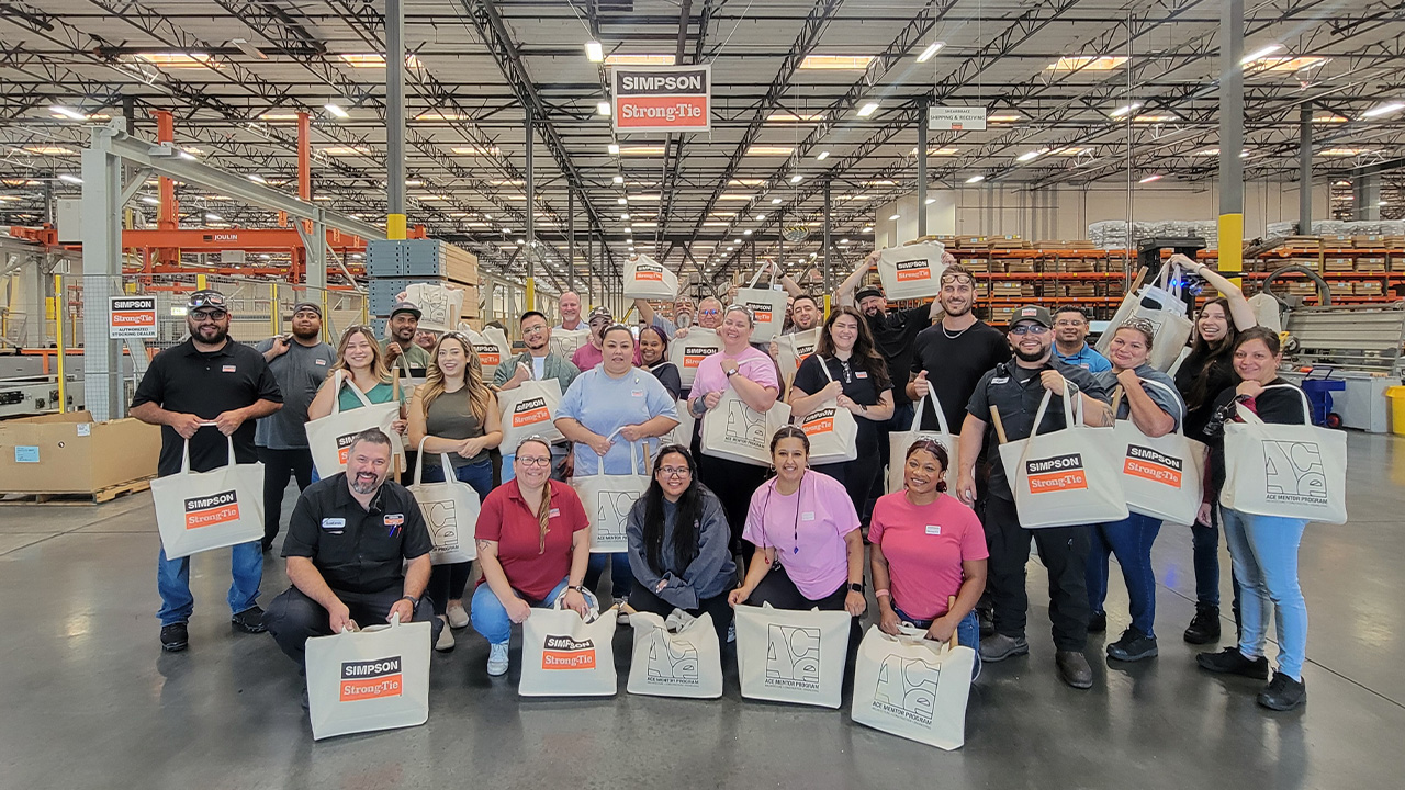 Simpson Strong-Tie employees participate in Annual Day of Service | LBM ...