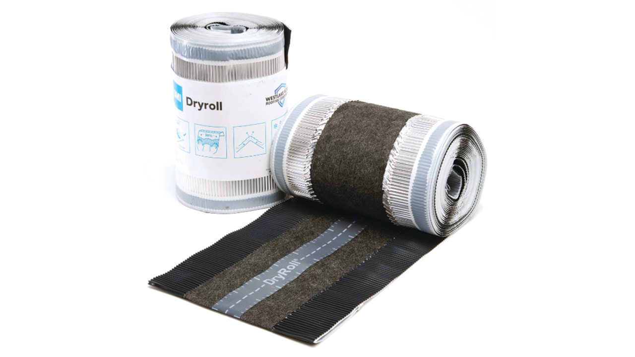 Dryroll Universal Ridge Vent and Weather Block | LBM Journal