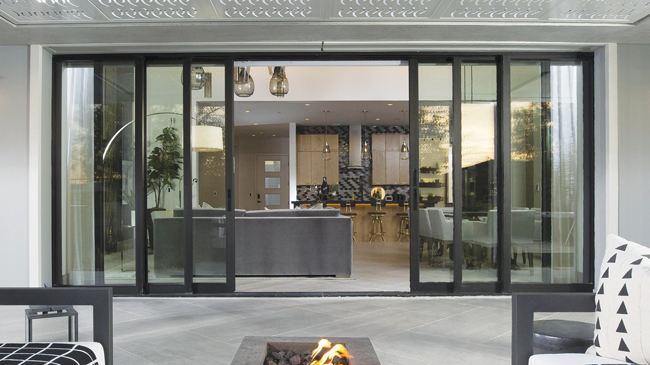 MILGARD AX650 Moving Glass Wall System | LBM Journal