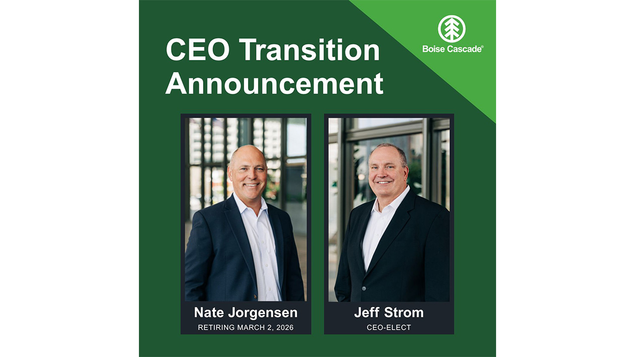 Boise Cascade announces CEO transition | LBM Journal