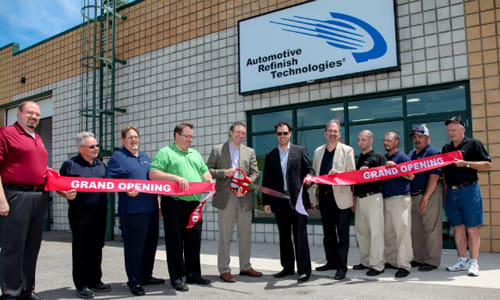 BASF cuts the ribbon on new Automotive Refinish Technologies Centre
