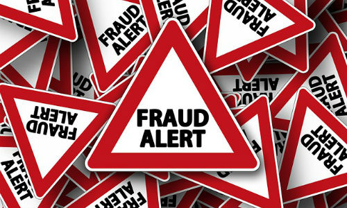 Fraud alert.