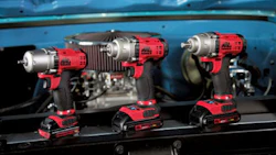 The new line of cordless impacts from Mac Tools.