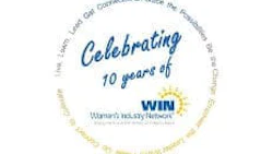 WIN 10th anniversary logo