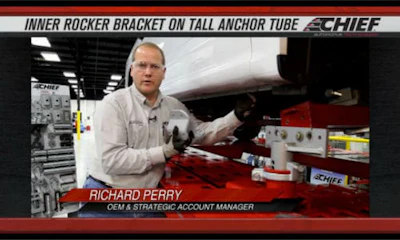 In the latest structural holding videos from Chief, host Richard Perry shows how to properly secure the new Ford F-150 to a frame rack for pulling or sectioning.