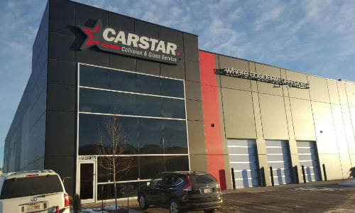 The exterior of CARSTAR Ellerslie.