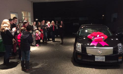CSN-Superior Collision recently refurbished a Cadillac as part of the Acoat Selected Benevolence Program. The car was given to Nicole Beaumont during a special presentation at CSN-Superior Collision.