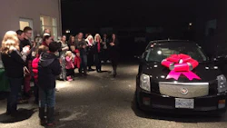 CSN-Superior Collision recently refurbished a Cadillac as part of the Acoat Selected Benevolence Program. The car was given to Nicole Beaumont during a special presentation at CSN-Superior Collision.
