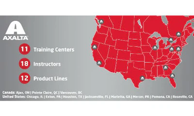 Axalta has recently launched the Axalta Learning Campus in Canada. The web portal allows repairers to take courses online and to register for courses at the Axalta Learning and Development Centers.