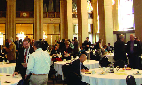 Conversations spring up around One King West during the first-ever Canadian conference on autonomous vehicles. The topics raised during the conference will continue to reverberate throughout the transportation sector.