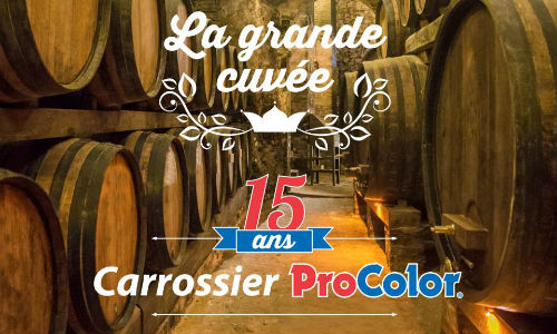 Carrossier ProColor celebrates its 15th anniversary this year, with the theme of 'The Grande Cuv&eacute;e.'