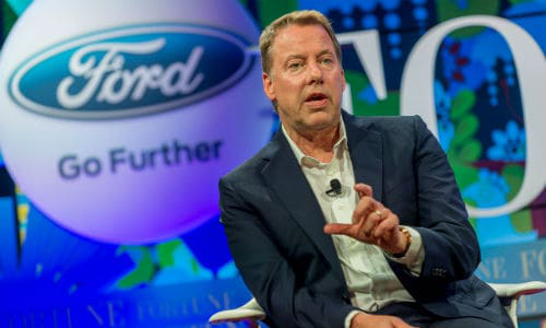 While at Fortune's Brainstorm E conference, Executive Chairman Bill Ford announced the company&rsquo;s research into converting carbon dioxide into plastics and foams.