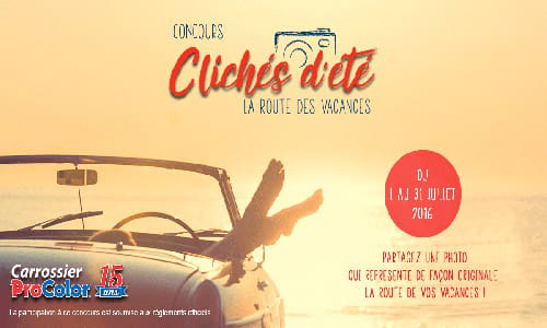 The Clich&eacute;s d'&eacute;t&eacute; contest will run from July 1 to September 30. Participants will have the chance to win either a personal alcohol detector or a vehicle emergency kit.