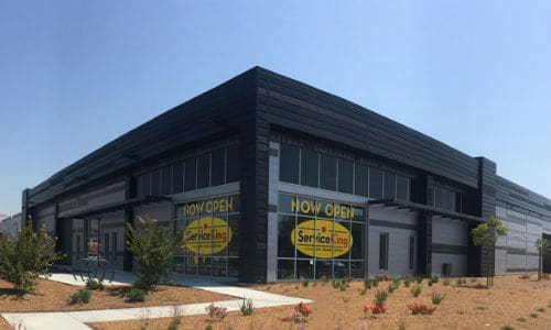 Service King's new 70,000 sq. ft. shop in California.