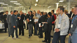 At the Industry Night event hosted by CSN-OpenRoad Richmond Auto Body. Check out the gallery below for more photos. All photos courtesy of Rebecca Fyfe of AutoHouse Technologies and Jeremy Bolderson of CSN-OpenRoad Richmond Auto Body.
