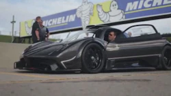 An ultra-rare Zonda R made an appearance at a track day held by Pfaff Pagani. You can check out some video from the day in the player below.