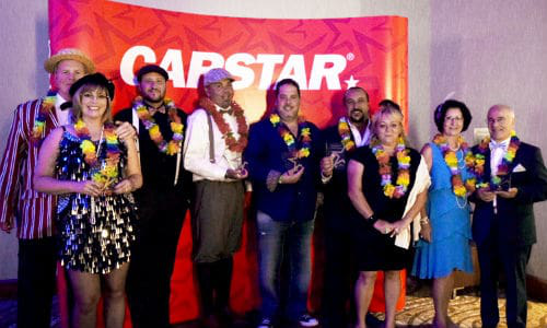 The 2016 President's Club winners at the CARSTAR Conference. Winners of the annual award are drawn from across Canada.