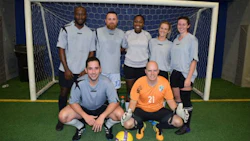 The team from Unifund (above) took home the cup at the conclusion of the tournament. Check out the gallery below for more photos!