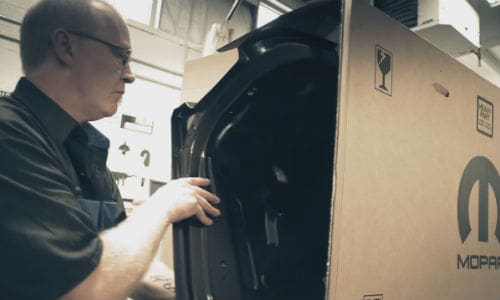 Mopar has launched a new campaign targeting consumers and asking them to request OEM parts be used in repairs to their vehicles.