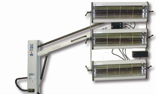 The tests conducted by B-TEC Systems used the company's IR-B03, shown here.