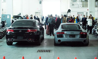 Two Vehicles Recovered As Part Of Project Cyclone Are Pictured At York Regional Police Headquarters