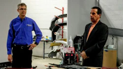 Kurt Lammon of Polyvance and Dan Dominato of Precision Marketing conducting the training session at Collision 360. Check out the gallery below for more photos!