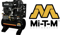 Mi-T-M has launched a new diesel 30-gallon two-stage air compressor.