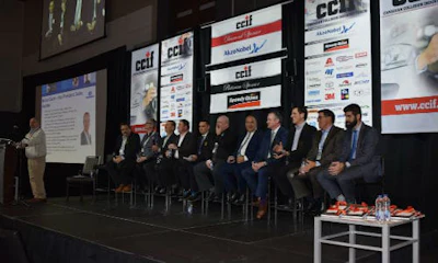 CCIF's panel discussion on scanning and calibration included representatives from OEMs, insurance, software and a lone repairer.