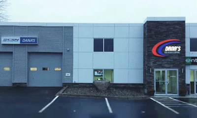 CSN-Dana&rsquo;s Collision Center in Fredericton, New Brunswick. The facility has recently been recognized as a Toyota Certified Collision Centre.