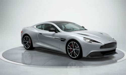 A 2014 Aston Martin DB9, painted in 'Skyfall' silver. A similar vehicle was repaired by a shop in Richmond, BC, but the vehicle's owner has refused to pay the repair bill.