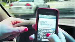 Nearly one-third of Canadians have sent a text while stopped at a red light, according to a recent poll conducted by CAA.
