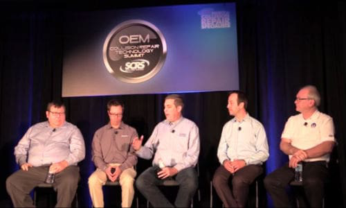 The panel at the 2016 SEMA Show.