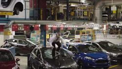 Ford's new Fiesta ST crashed windshields in it's new advert
