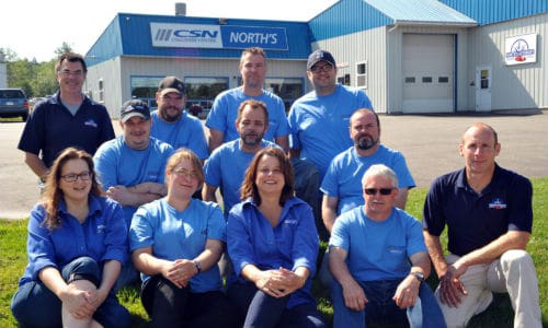 The team at CSN-North&rsquo;s Autobody.
