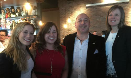 At the Discount Mississauga Industry Night. Check out the gallery below for more photos!
