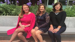 Pictured from left, Renee Ricciotti, Elizabeth Stein and Cristina Fronzaglia-Murray