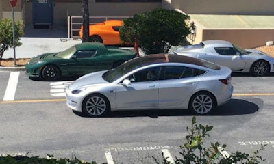A prototype Tesla Model 3 recently spotted on the streets of California. Production of the company's first mass-market car is slated to start in July, and the expectation is that sales will be high. This may be part of the reason Tesla is expanding its network.