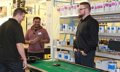 The Casino Night brought in waves of customers and allowed them to have a fun night while viewing what Canada Car Color has to offer.