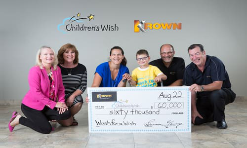 Last year's donation (shown above) was a company best, but the company is hoping to beat it, this year.