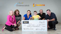 Last year's donation (shown above) was a company best, but the company is hoping to beat it, this year.