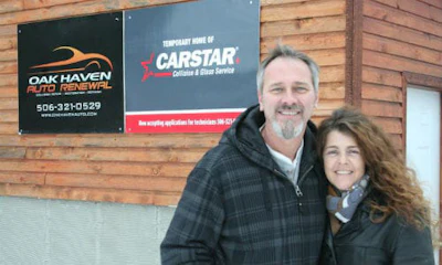 Ron And Mandy Alberts Of Carstar St Stephen In New Brunswick Have Received The Rookie Of The Year Award