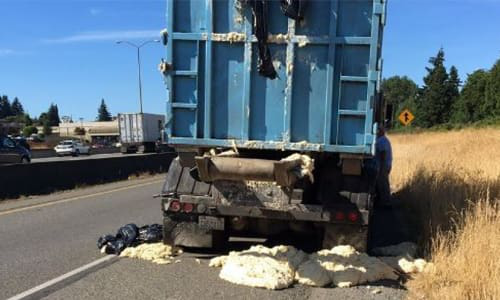 &ldquo;A comedy of errors' led to a freeway being covered in rising bread dough earlier this week.