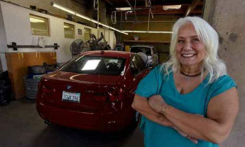 Laura Bertolli sold her shop, Bertolli&rsquo;s Auto Body, and plans to join the marijuana industry.