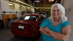 Laura Bertolli sold her shop, Bertolli’s Auto Body, and plans to join the marijuana industry.