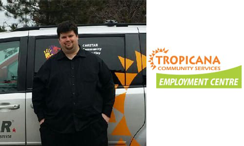 Pictured above is Marc Tremblay, Coordinator at Tropicana. Tremblay recently announced a new training program, &ldquo;Tropicana Futures: Auto Body Collision and Damage Repairer.&rdquo; The program is geared exclusively towards candidates who do not have a high school diploma or equivalent.