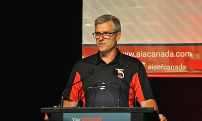 André Latreille, President of the Quebec Division of AIA Canada, presented an assessment of the Quebec division activities.