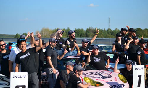 This year&rsquo;s winning team was Pfaff Autoworks from Concord, Ontario, with a pink Porsche, inspired by the legendary 1971 Porsche 917-20 &lsquo;Pink Pig&rsquo; design.