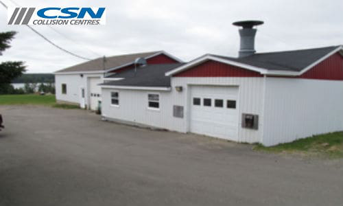 CSN Ronnie&rsquo;s Auto Body in Bouctouche, New Brunswick. The facility first opened in 1972 and has recently joined CSN Collision Centres.