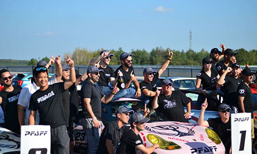 This year&rsquo;s winning team was Pfaff Autoworks from Concord, Ontario, with a pink Porsche, inspired by the legendary 1971 Porsche 917-20 &lsquo;Pink Pig&rsquo; design.