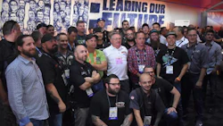 The Top 40 Finalists all pose for a photo op in SEMA Central Hall – at the top 40 event, 10 winning ‘young guns’ were specifically honoured (Photo: Barett Poley)